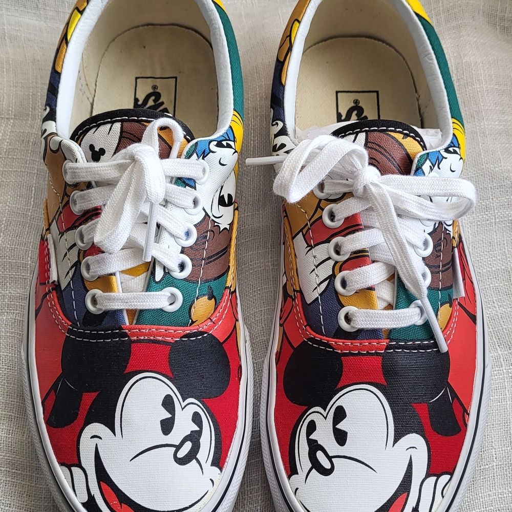 Vans Disney X Era Mickey And Friends Sneakers, limited edition